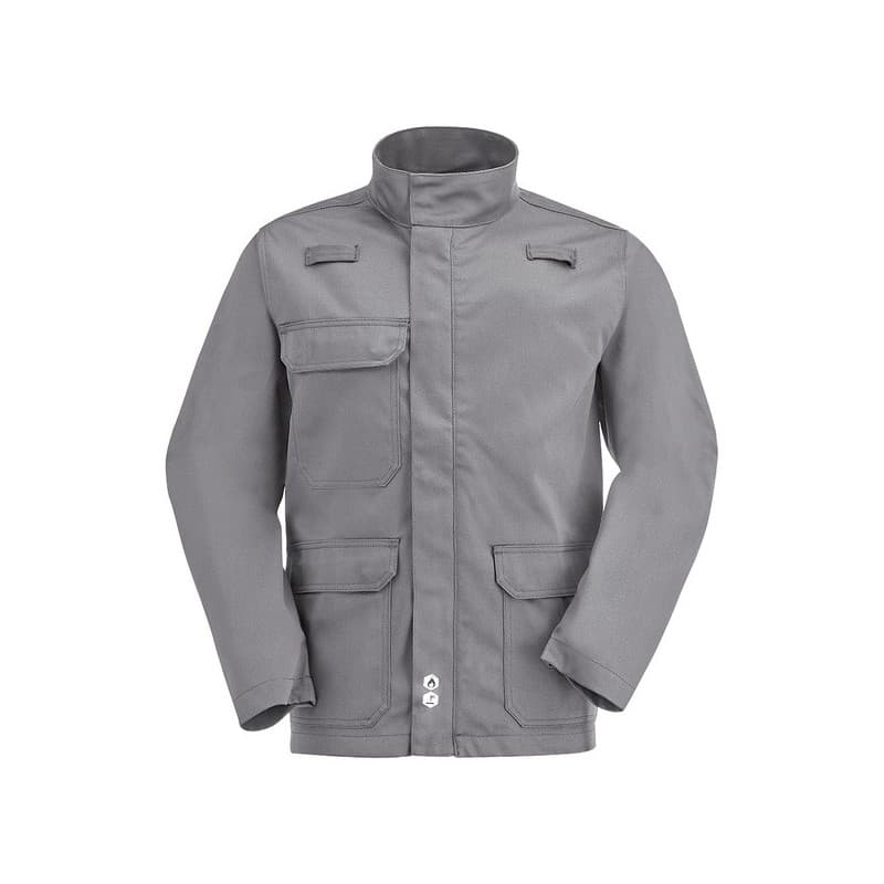Blouson flame retardant access gris 300 - 400 g entre 1 et 3 blouson coton, proban 1 pièce(s) blouson fr access gris t8 - cepovett
