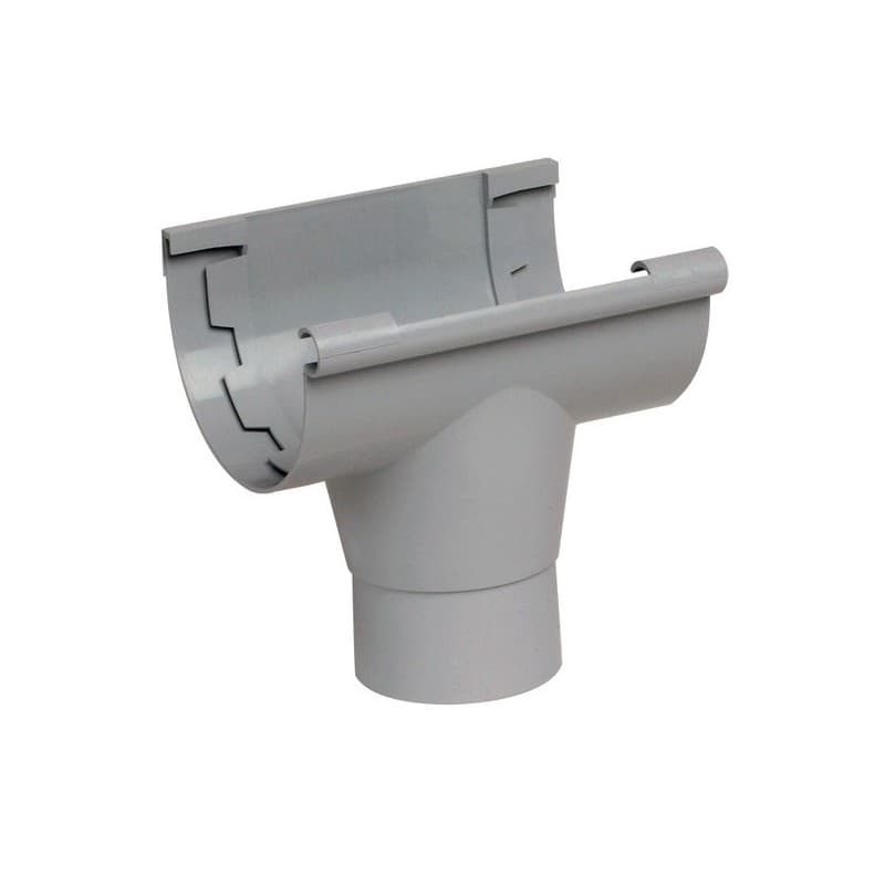 Naissance et coude à coller naissance centrale 33 grise à coller ø 100 mm 1 pièce(s) - nicoll