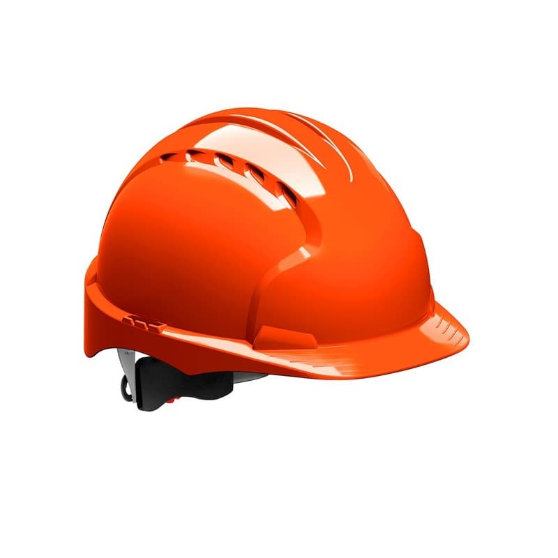 Casques evo3 aucune oui polyéthylène orange crémaillère 1 pièce(s) casque evo3 orange - jsp safety