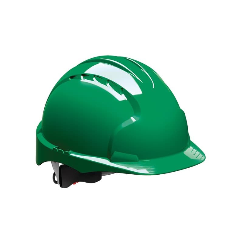 Casques evo3 vert aucune oui polyéthylène crémaillère 1 pièce(s) casque evo3 vert - jsp safety