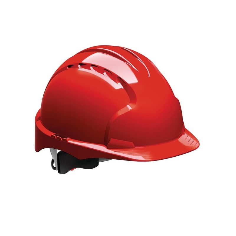 Casques evo3 rouge aucune oui polyéthylène crémaillère 1 pièce(s) casque evo3 rouge - jsp safety