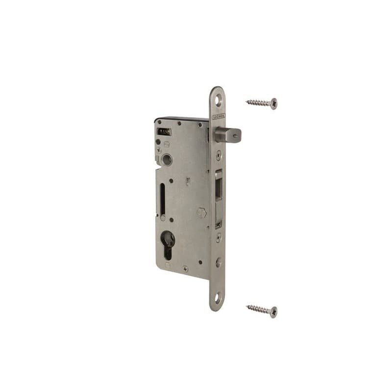 Serrure à encastrer 100% inox pour bois 1 pièce(s) serrure à encastrer 100% inox pour bois - locinox