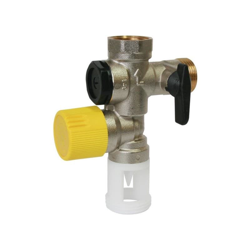 Groupe de sécurité nf anti-tartre siège teflon groupe de sécurité droit anti-tartre nf 20x27 - siège téflon 1 pièce(s) - somatherm for you