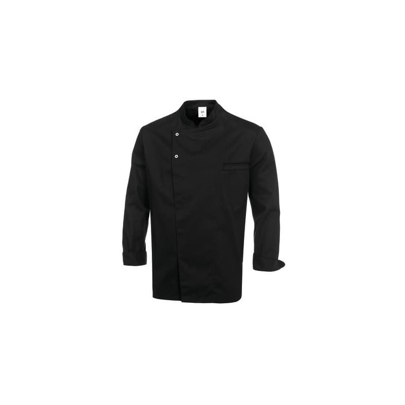 Vestes unicolores cuisinier veste cuisinier unicolore manches longues noir txs vert 200 - 300 g veste polyester / coton xs 0 1 pièce(s) - bp bierbaum