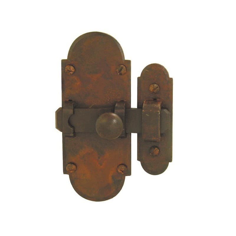 Targettes ligne france targette france 100x40avec gâche rouille 1 pièce(s) - brionne