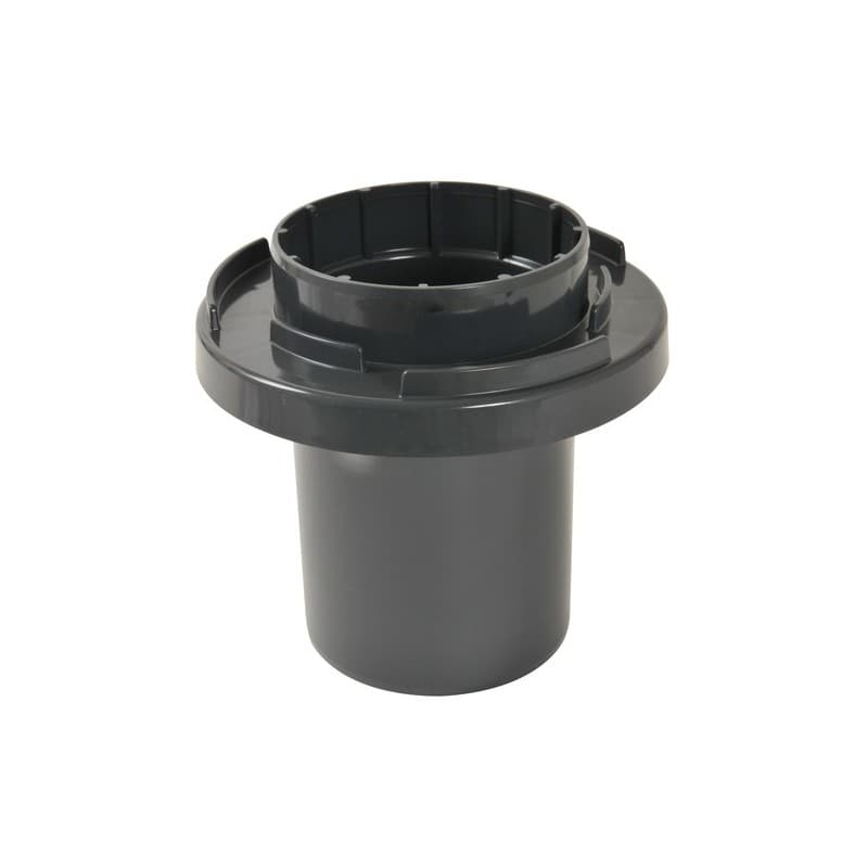 Chapeaux de ventilation de toiture simple adaptateur douille toit tuile ø 125 anthracite 1 pièce(s) - nicoll