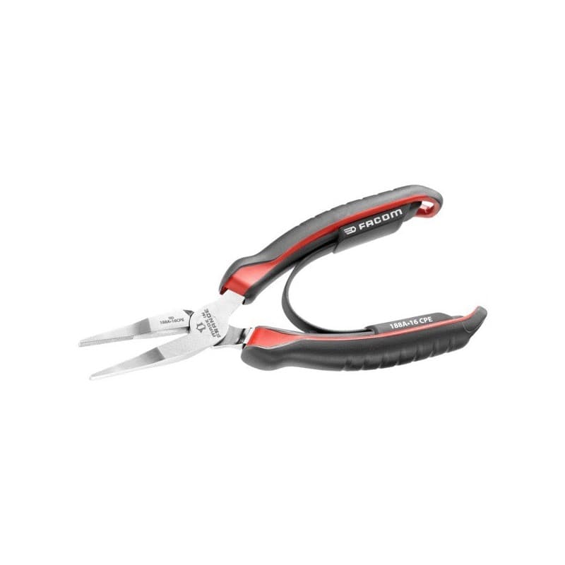 Pinces à becs plats softgrip® pince à becs plats gainée softgrip® 160 mm 1 pièce(s) - facom
