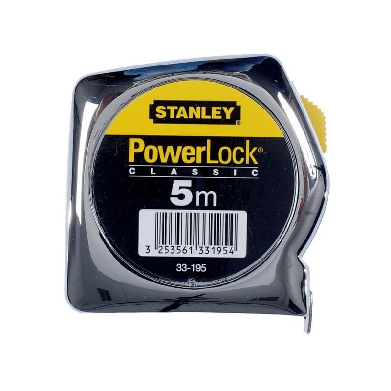 Mesure powerlock® classic abs mesure powerlock® classic abs 5 m x 25 mm 1 pièce(s) - stanley division construction