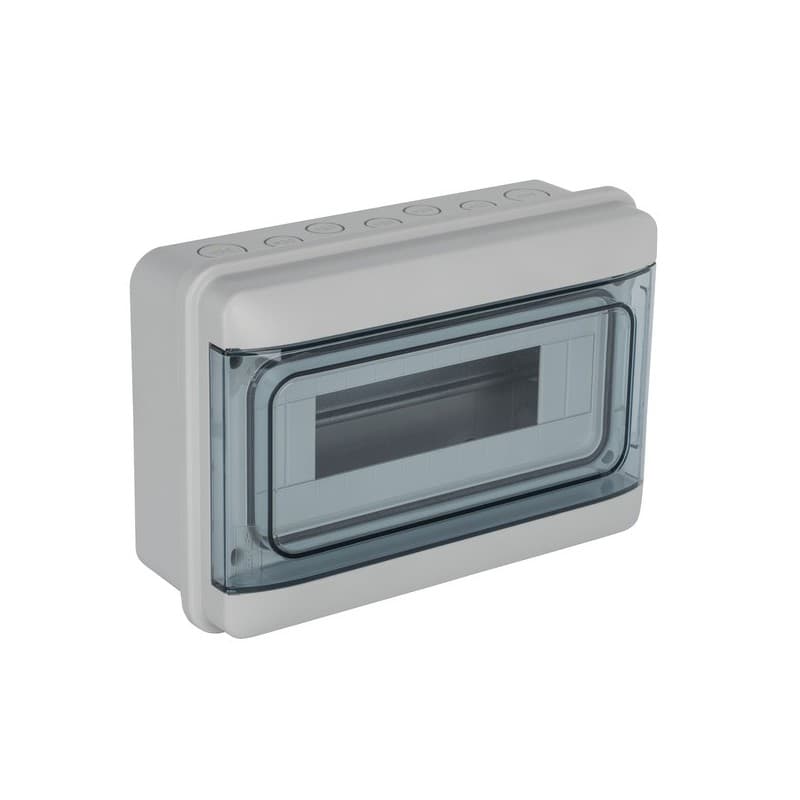 Coffret vide étanche ip65 tableau électrique 1 pièce(s) coffret vide étanche ip65 12 modules - debflex