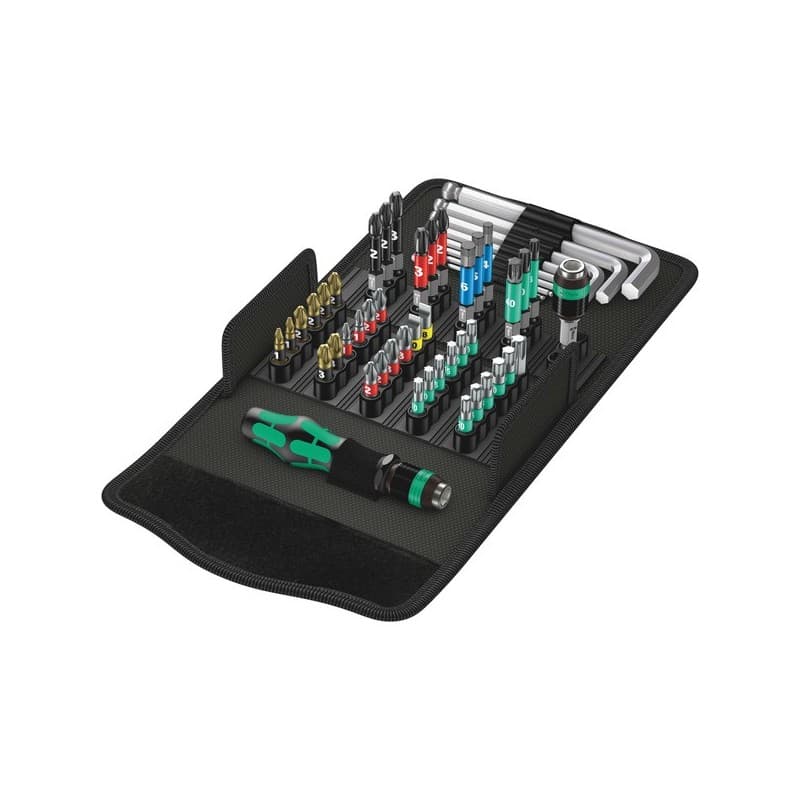 Coffret kraftform kompakt 100 coffret kraftform kompakt 100 1 coffret(s) de 52 pièce(s) - wera werkzeuge
