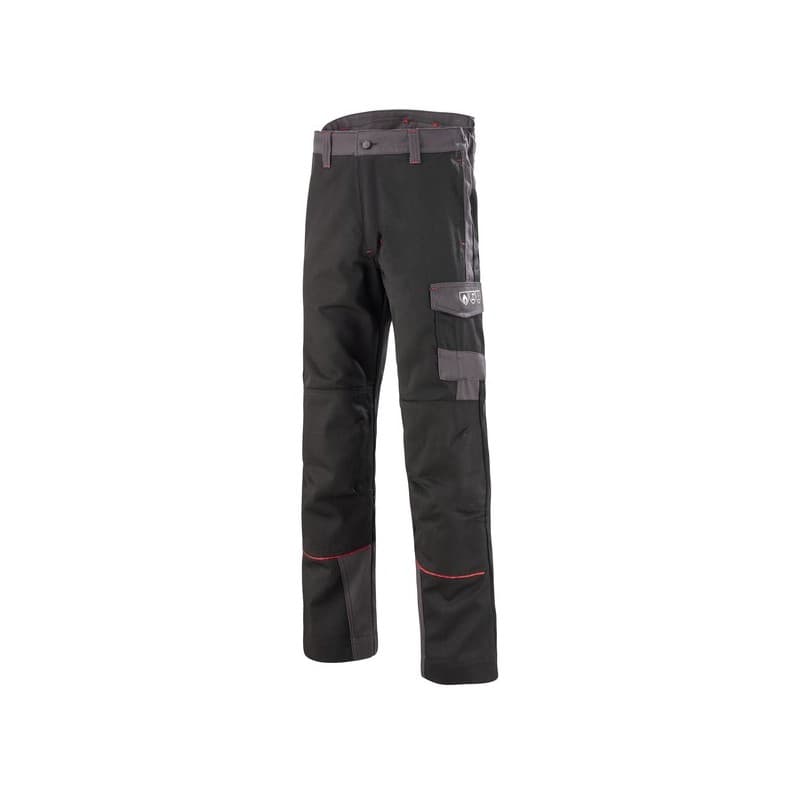 Pantalon konekt classe 1 entre 4 et 6 300 - 400 g 4 pantalon t4 coton 1 pièce(s) pantalon konekt classe 1 noir/gris charcoal t4 gris charcoal / noir g