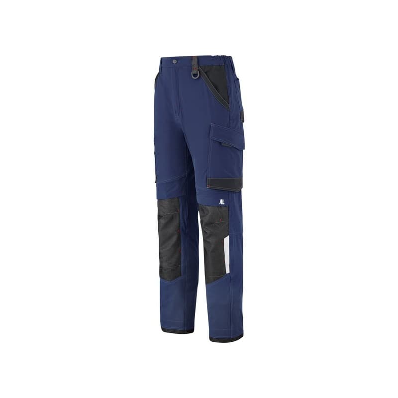 Pantalon ruler lx 38 200 - 300 g entre 4 et 6 pantalon 1 pièce(s) cordura, nylon, spandex pantalon stretch ruler bleu/noir t38 bleu , noir - lafont