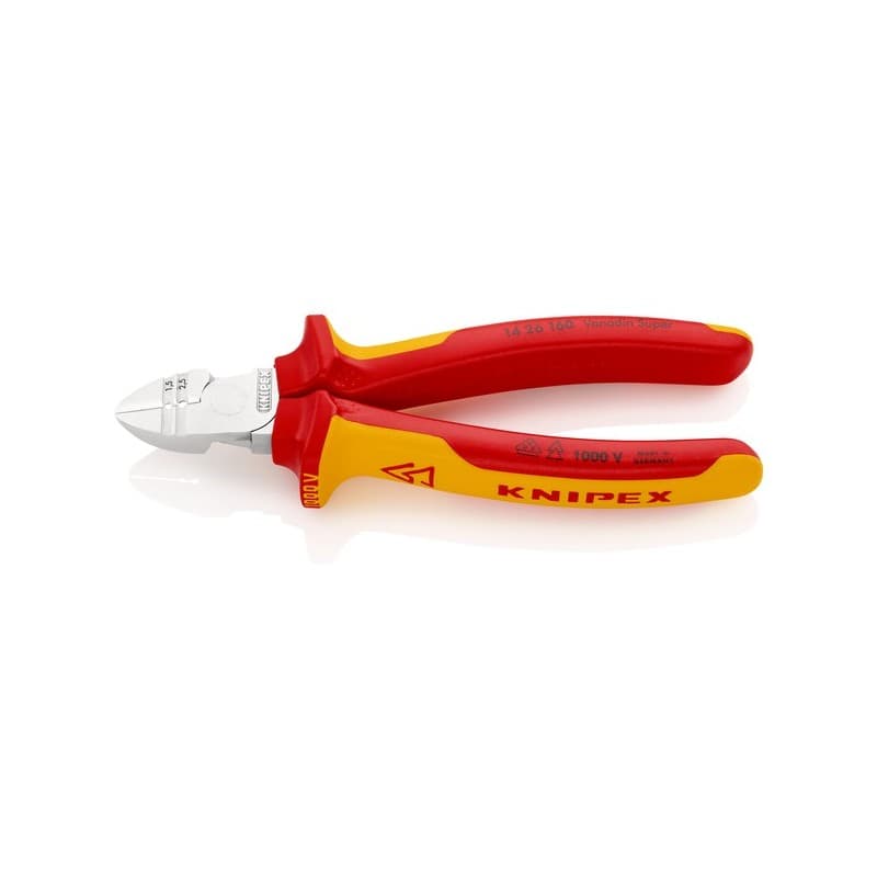 Pince coupante mixte isolée 1000v 160 mm pince coupante mixte isolée 1000v 1 pièce(s) bi-matière oui - knipex werk