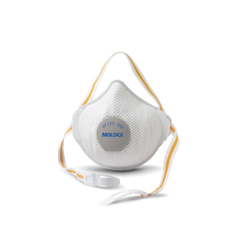 Masques ffp3 valve rd et nrd masques ffp3 rd avec soupape provalve ffp3/p3 oui type p réutilisable 1 boîte(s) de 5 pièce(s) - moldex metric
