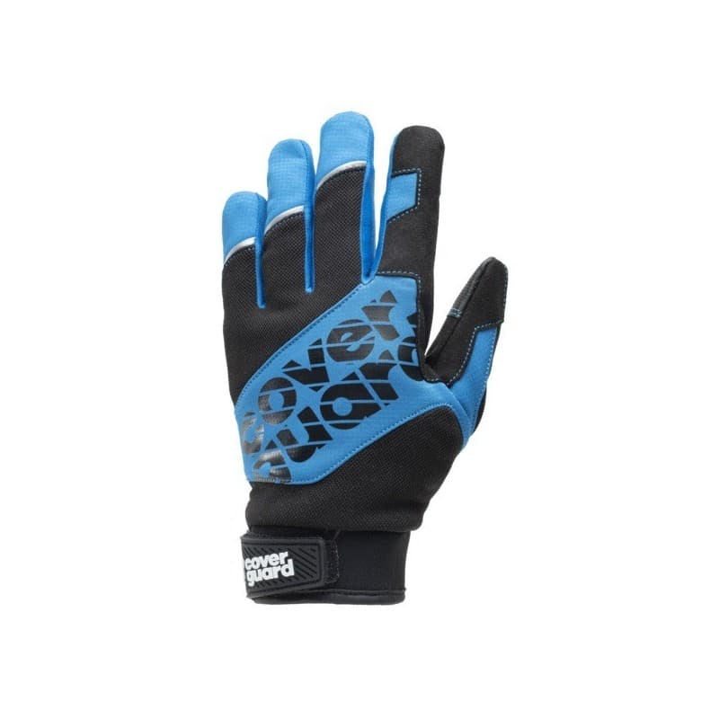 Gants hiver eurowinter étanches 9 oui froid 1 paire(s) gants eurowinter mx100 noir/bleu t9 micromesh, néoprène, polyéthylène - coverguard euro protect