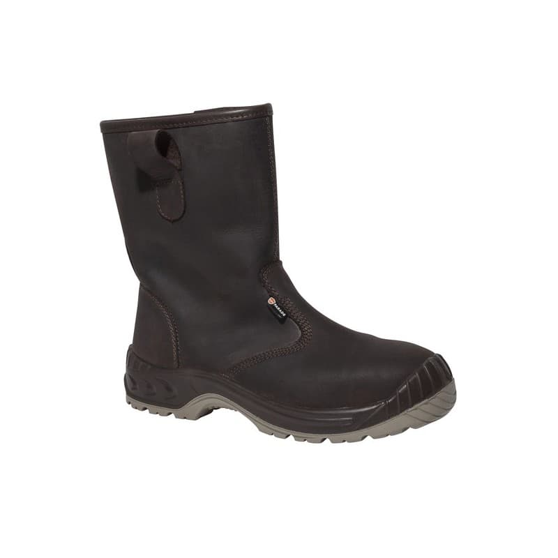 Bottes de sécurité fourrées nordik bottes de sécurité fourrées nordik t40 textile cuir 40 pu double densité composite ci - isolation contre le froid,