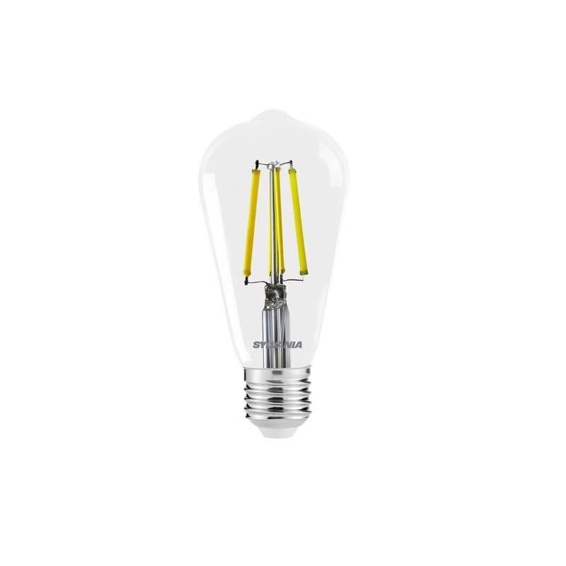 Ampoule filament 4w 2700k 840lm e27 blanc chaud e27 2700 °k 4 w 50000 heure(s) 840 1 pièce(s) ampoule filament 4w 2700k 840lm e27 - sylvania