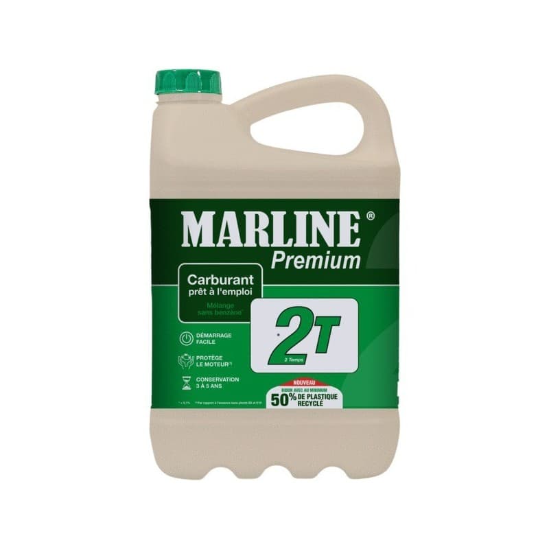 Mélanges premium mélange premium 2 temps 1 bidon(s) de 5 litre(s) - marline