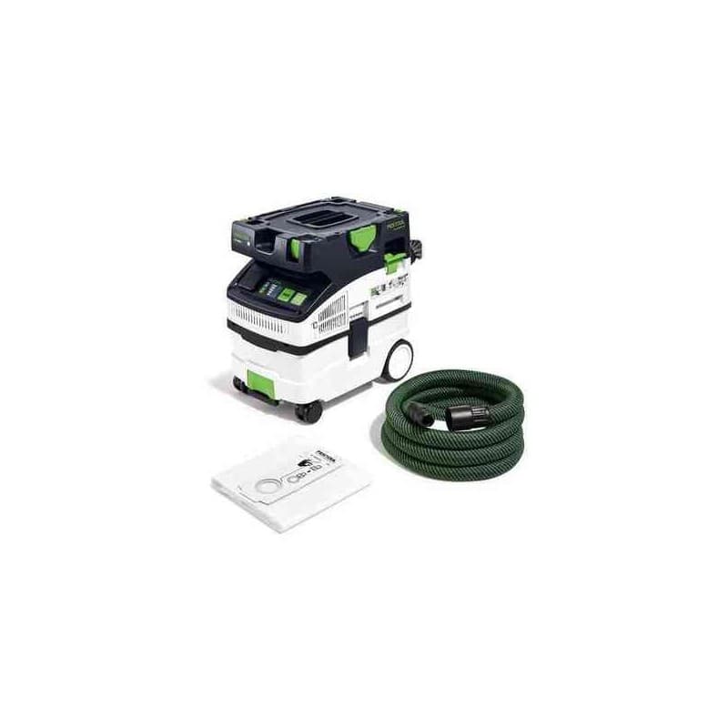 Aspirateur ctl midi i cleantec secteur synthétique aspirateur ctl midi i cleantec 15 litre(s) 1 carton(s) 12.1 kg 3700 l/min 1200 w 240 mbar - festool