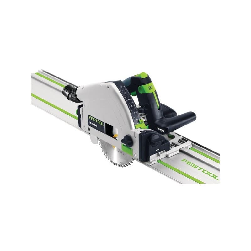 Scie plongeante ts 55 febq-plus-fs secteur 4.8 kg 55 mm 43 mm 5800 trs/min 1 coffret(s) scie plongeante ts 55 febq-plus-fs 160 mm 1200 w - festool