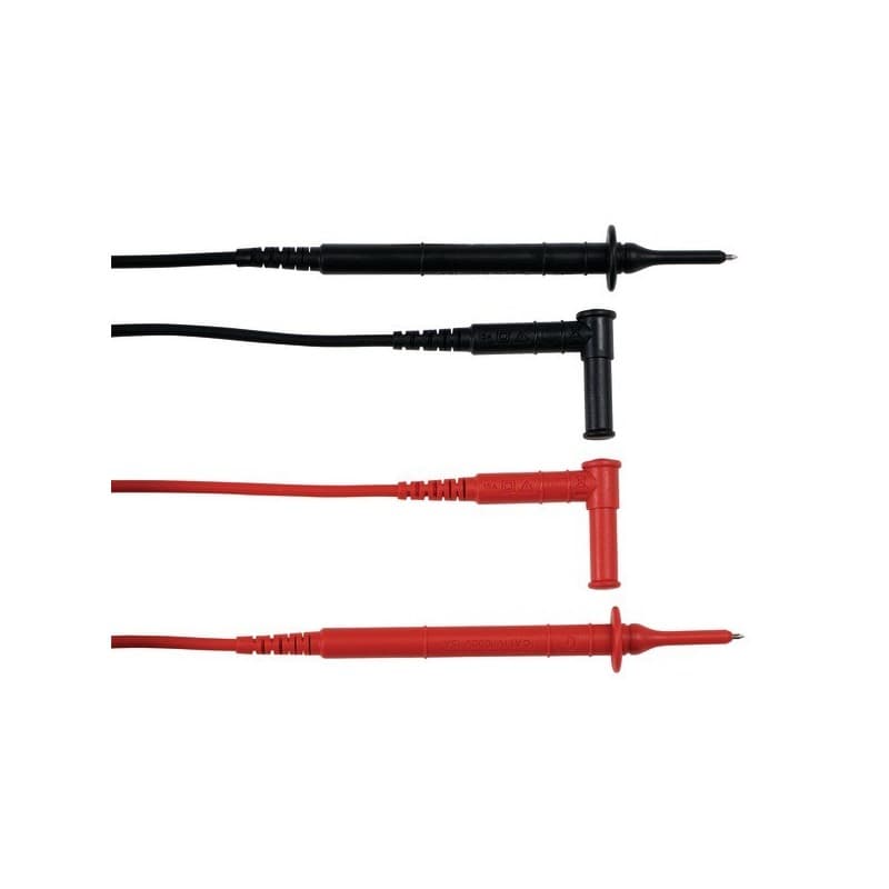 Cordon pointe de touche 15a cat4 1kv rd/bk 1 jeu(x) de 2 pièce(s) cordon pointe de touche 15a cat4 1kv rd/bk - chauvin arnoux