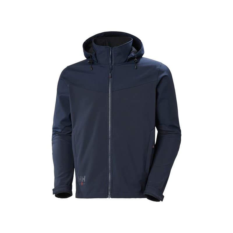 Veste softshell oxford 3xl 300 - 400 g entre 1 et 3 bleu veste 1 pièce(s) veste softshell oxford marine t3xl polyamide, polyester - helly hansen