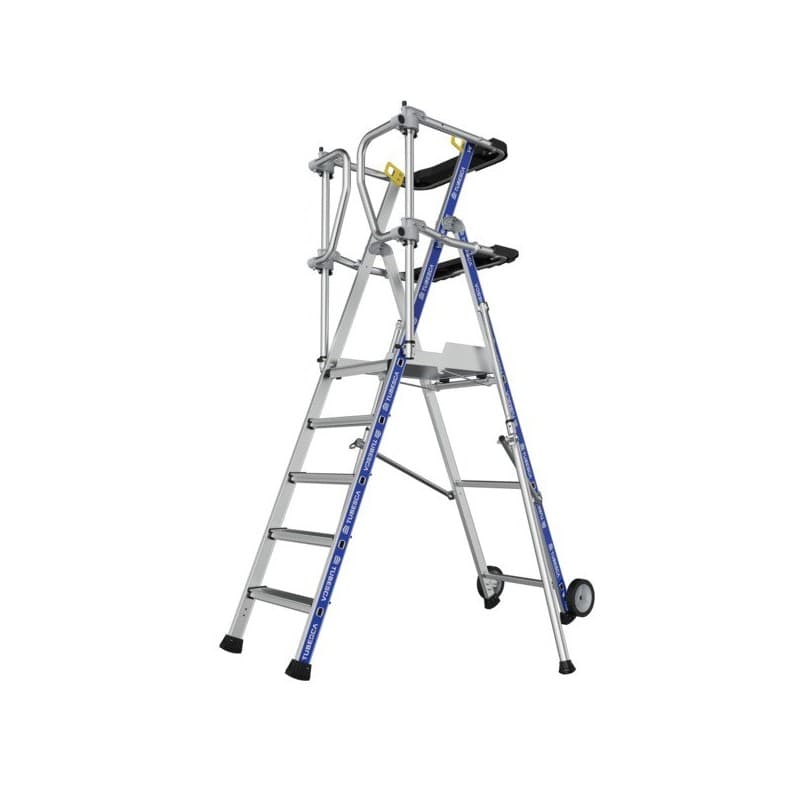 Plate-forme roulante sherpamatic garde-corps portillon 25 kg 5 3.18 m 1 pièce(s) 150 plate-forme roulante sherpamatic 5 marches roulante 2.21 m - tube