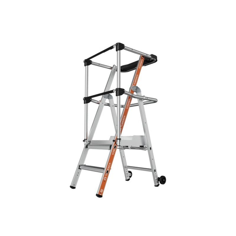 Plate-forme raptor - garde-corps sangles 2 1 pièce(s) 2.48 m 0.48 m plate-forme raptor 2 marches garde-corps sangles 13.4 kg 150 roulante - tubesca-c