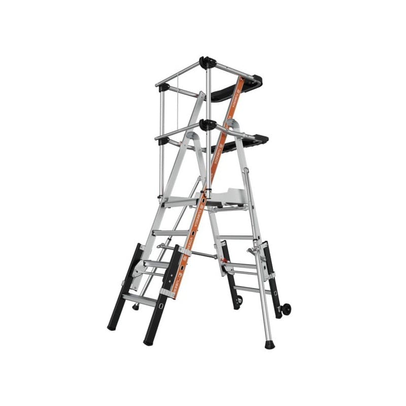 Plate-forme raptorscopic 3-4 marches garde-corps lisses 0.95 m 2.95 m 1 pièce(s) 3-4 23.2 kg plate-forme raptorscopic 3-4 marches garde-corps lisses r