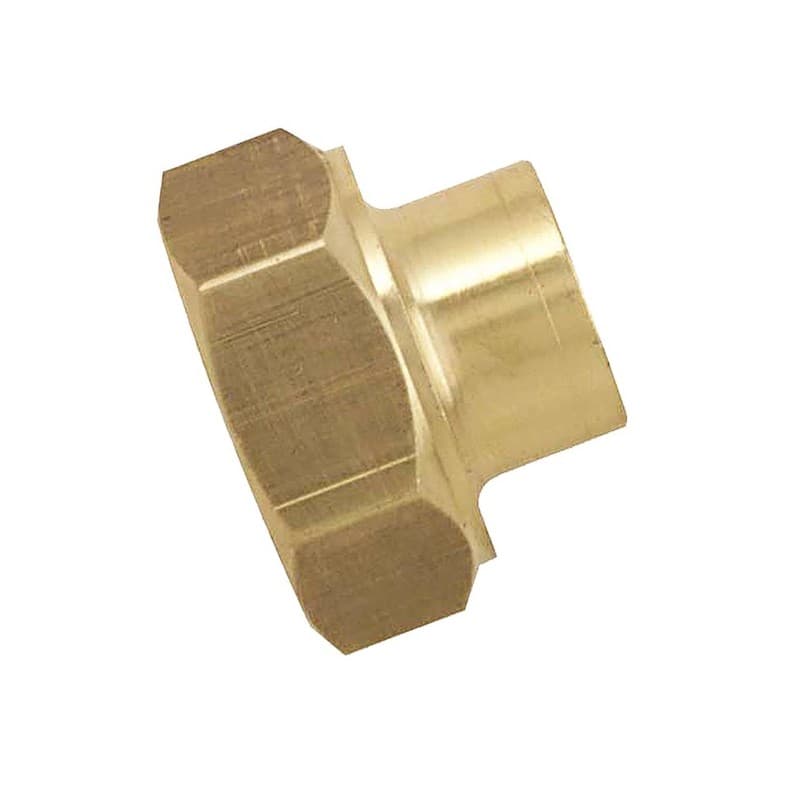 Manchons – fer/cuivre - laiton 1 pièce(s) 32 mm manchon femelle m ø 32 mm / 33 x 42 mm - fer-cuivre 33/42 (1"1/4) femelle cuivre, fer - boutte