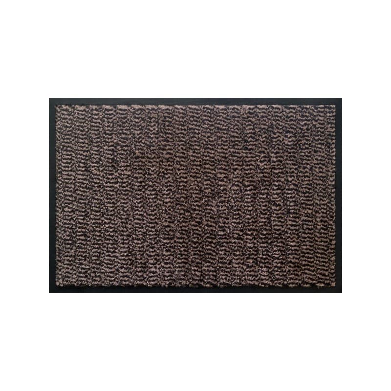 Tapis anti-salissures écologique vanoise marron 1 pièce(s) tapis vanoise brun 40x60x0.45cm 4.5 mm non polypropylène 60 cm 40 cm oui - industrie develo