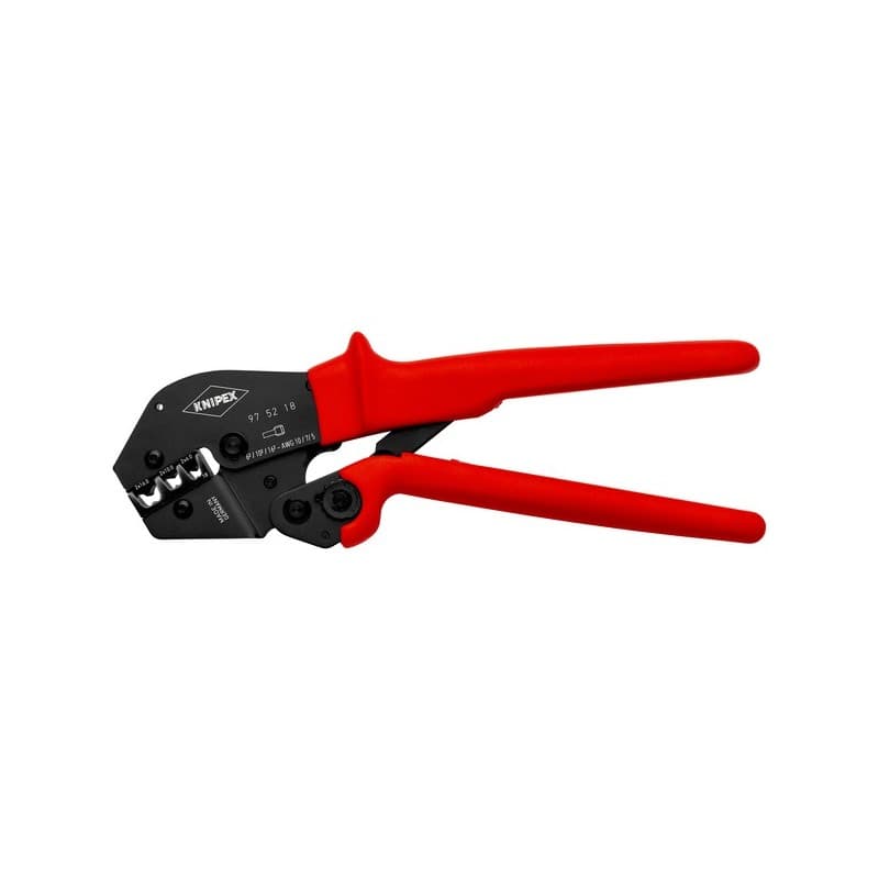 Pince à sertir pour prise à deux mains 1 pièce(s) pince à sertir prise deux mains 2 x 6-10-16 mm² / awg 10-8-6 - knipex werk