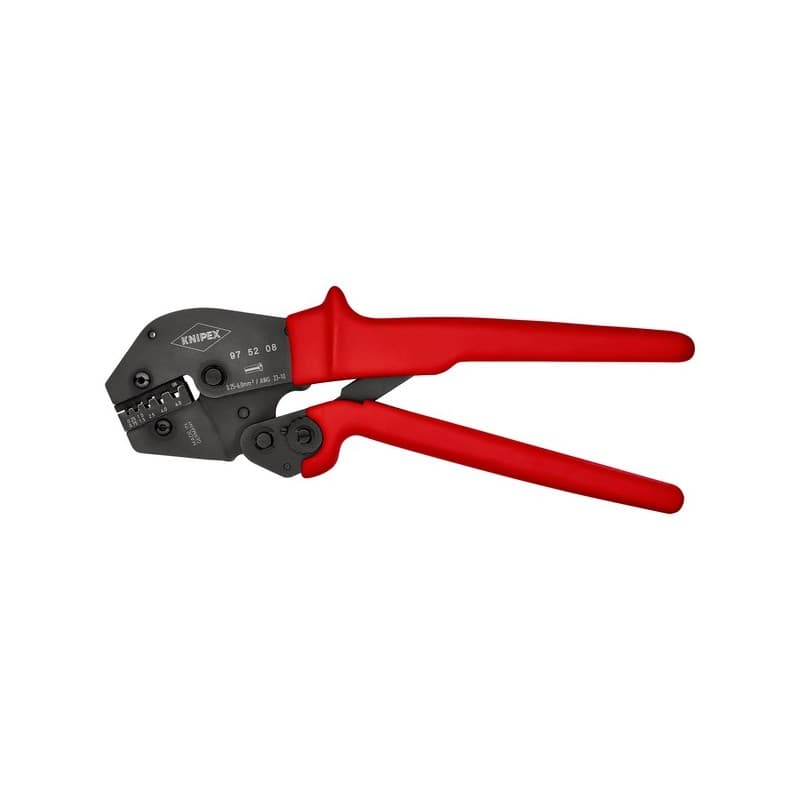 Pince à sertir pour prise à deux mains 1 pièce(s) pince à sertir prise deux mains 0,25-6 mm² / awg 23-10 - knipex werk