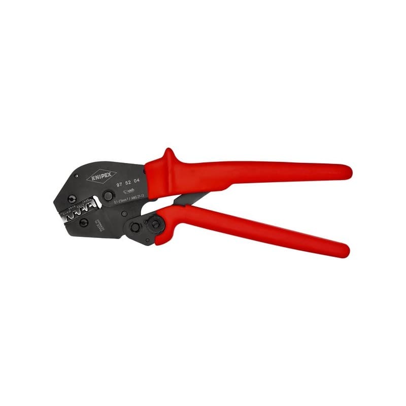 Pince à sertir pour prise à deux mains 1 pièce(s) pince à sertir prise deux mains 0,1-2,5 mm² / awg 27-13 - knipex werk