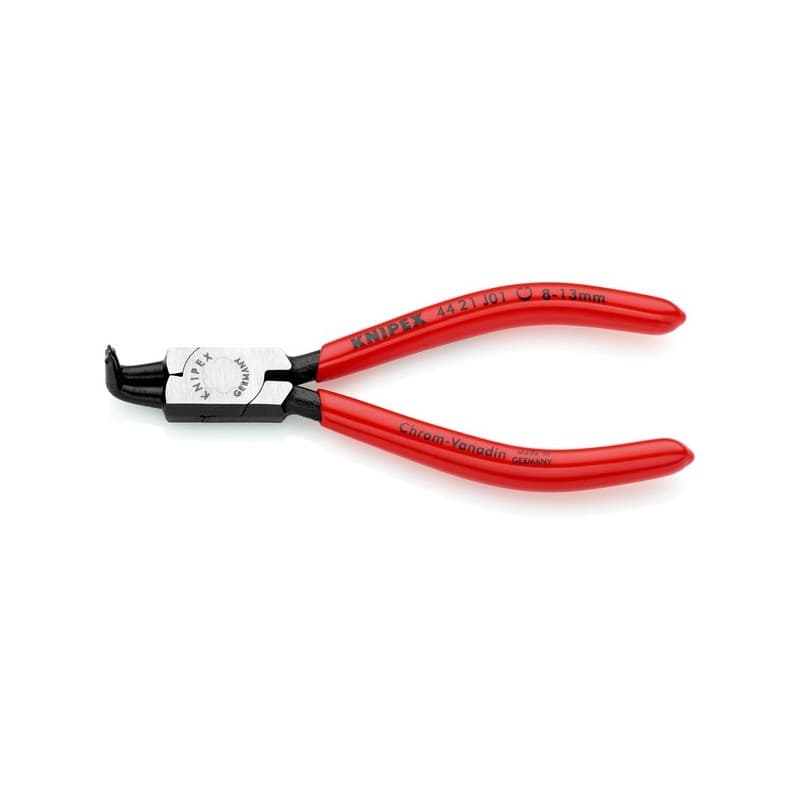 Pince pour circlips® intérieurs d'alésage 1 pièce(s) pince pour circlips® intérieurs coudée 90° ø8-13 130 mm - knipex werk