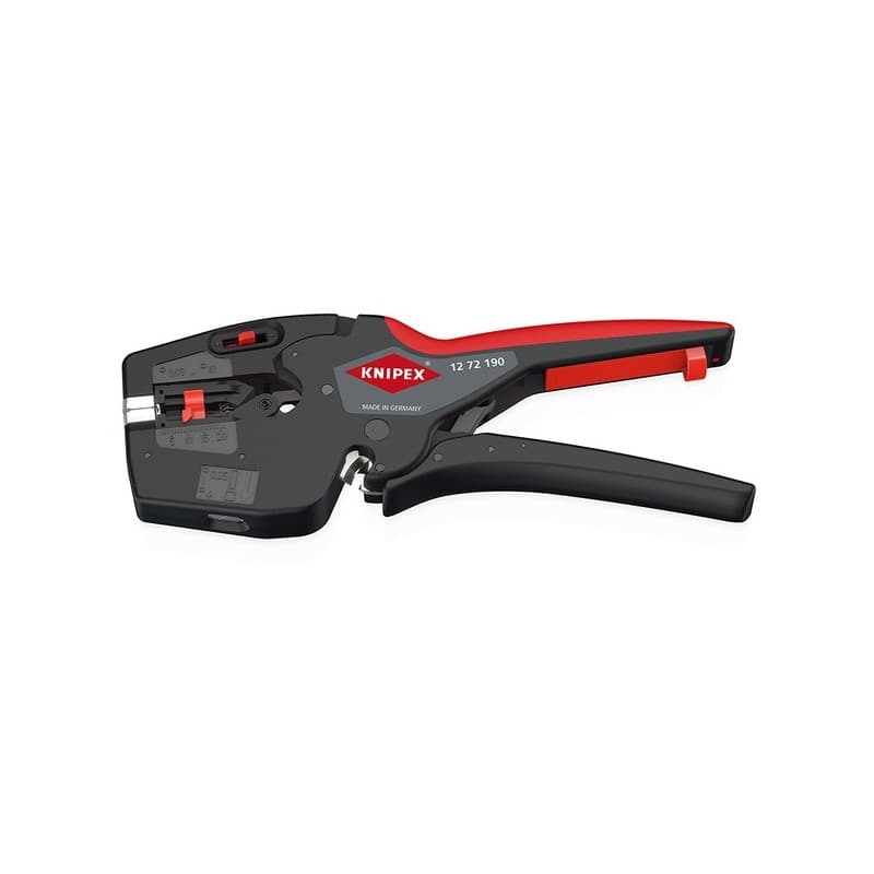 Outil multifonction électricien nexstrip® 0,25-4 mm² 190 mm 1 pièce(s) outil multifonction électricien nexstrip® 0,25-4 mm² 190 mm - knipex werk