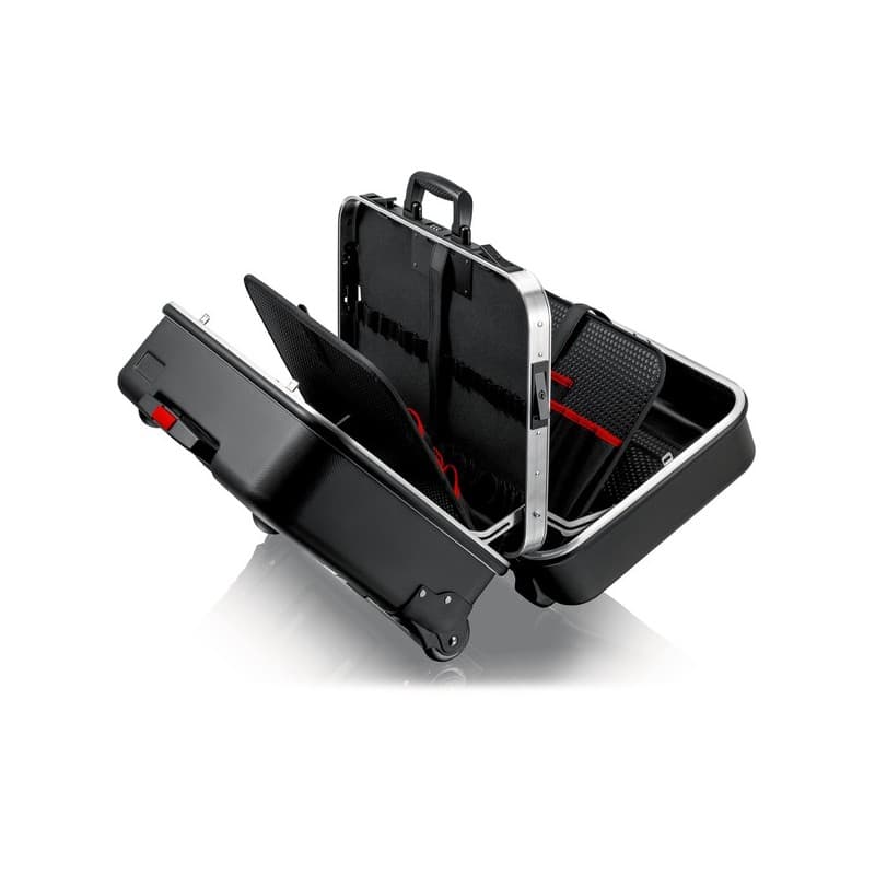 Valise à outils big twin 8.6 kg 1 pièce(s) valise à outils big twin à roulettes vide - noire plastique oui valise 29 cm 95 38 litre(s) 43.5 cm 52 cm 3