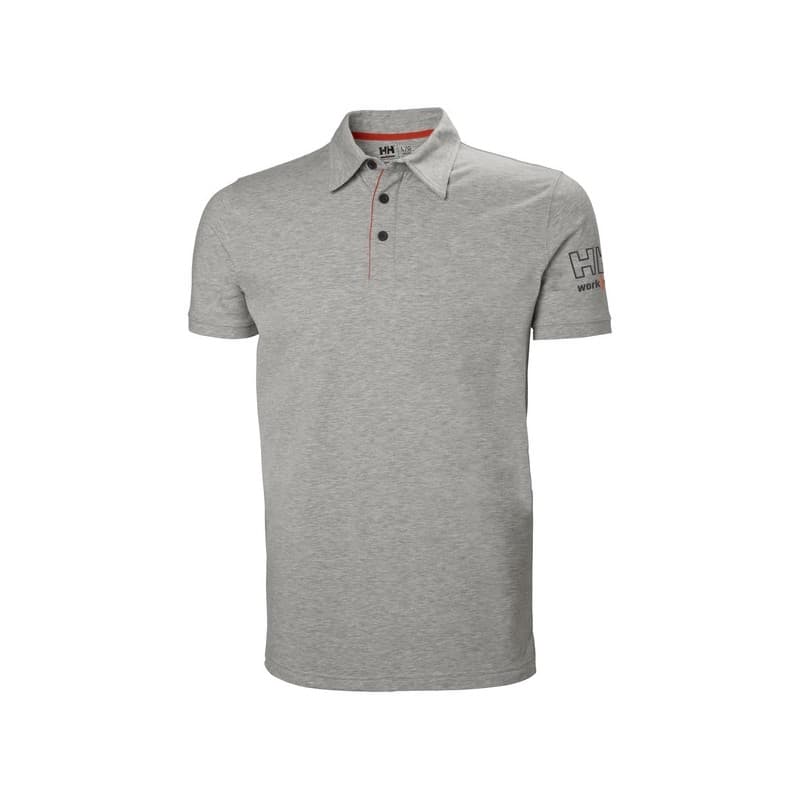 Polo kensington 200 - 300 g xl polo coton, élasthanne 0 1 pièce(s) polo kensington gris txl - helly hansen