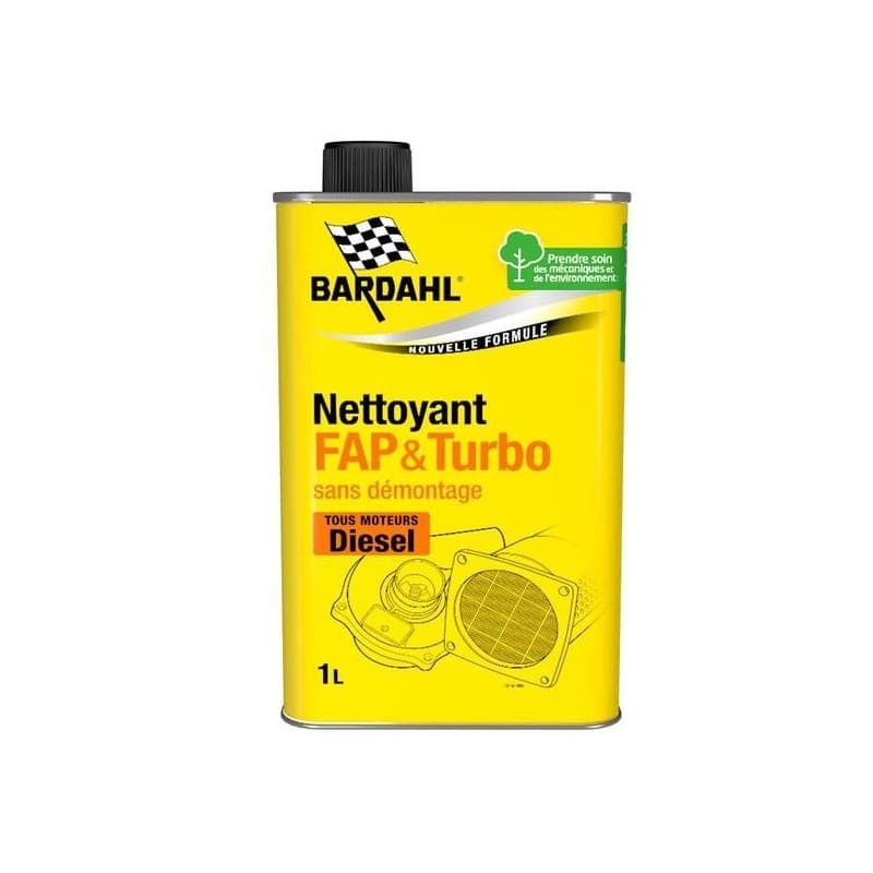 Nettoyant fap et turbo diesel sans démontage 1 flacon(s) de 1 litre(s) nettoyant fap et turbo diesel sans démontage - bardahl