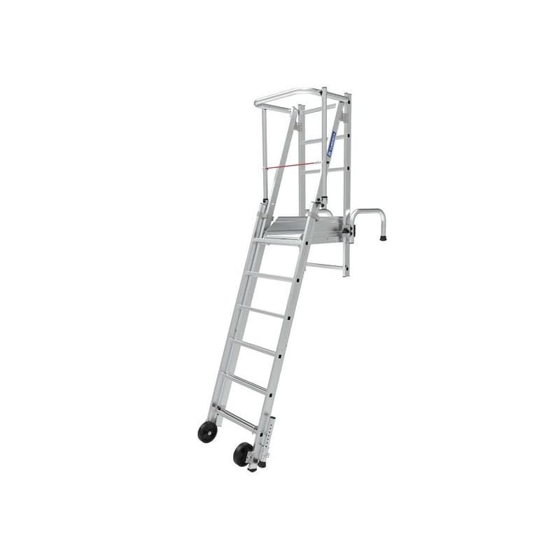 Echelle télescopique premur 2x6 1 pièce(s) echelle télescopique premur téléscopique 3.60 m 22.3 kg - tubesca-comabi