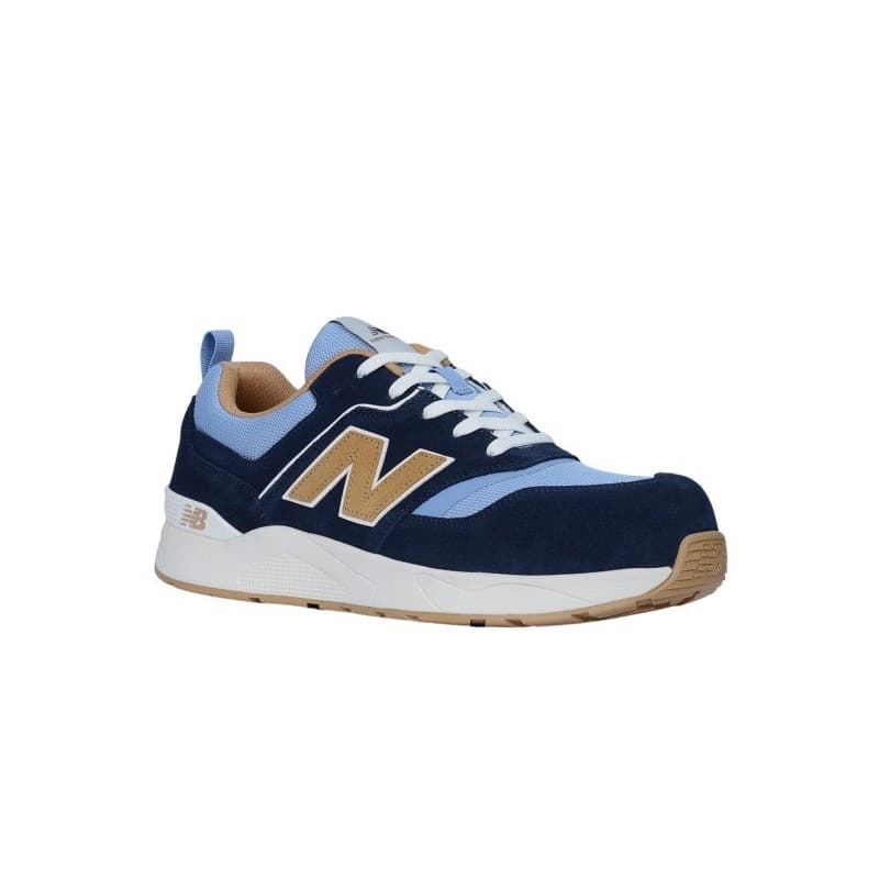 Chaussures basses elite lite textile cuir composite caoutchouc 1 paire(s) 42,5 chaussures basses elite lite bleu/café t42.5 basses - new balance