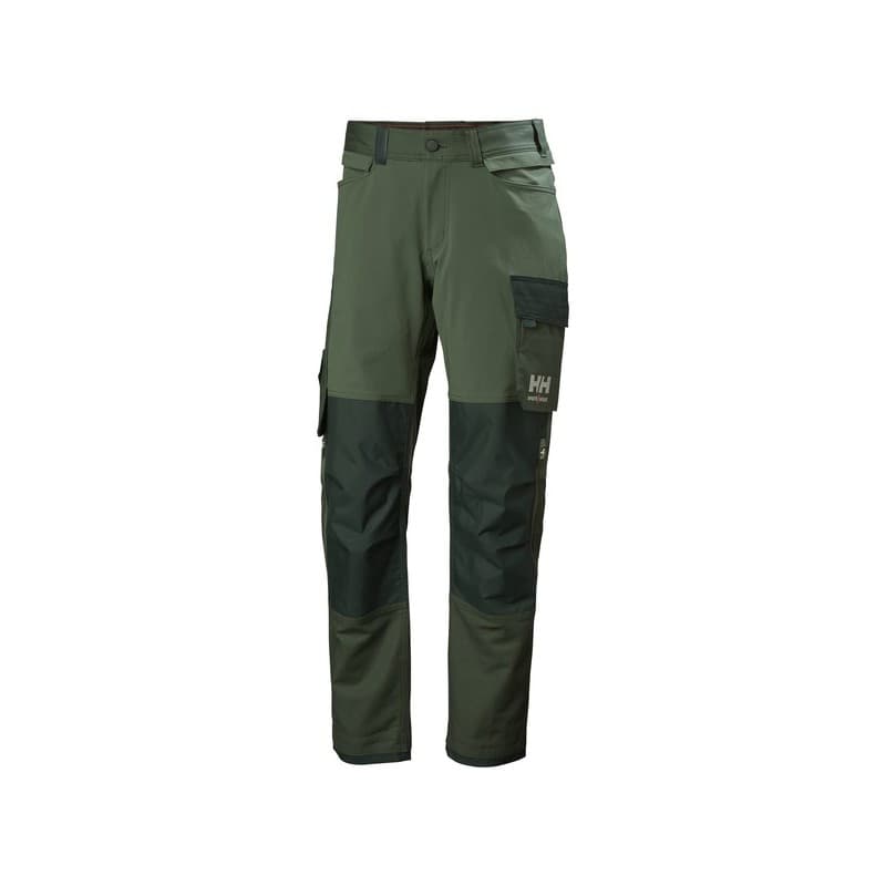 Pantalon oxford 4x connect vert 200 - 300 g entre 4 et 6 pantalon 56 1 pièce(s) polyamide, coton / polyester, élasthanne pantalon oxford 4x connect ve