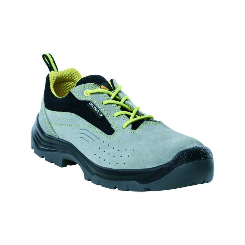 Chaussure de sécurité basse cinto textile 47 pu double densité composite cuir croute 1 paire(s) chaussure de sécurité basse cinto gris t47 basses - de