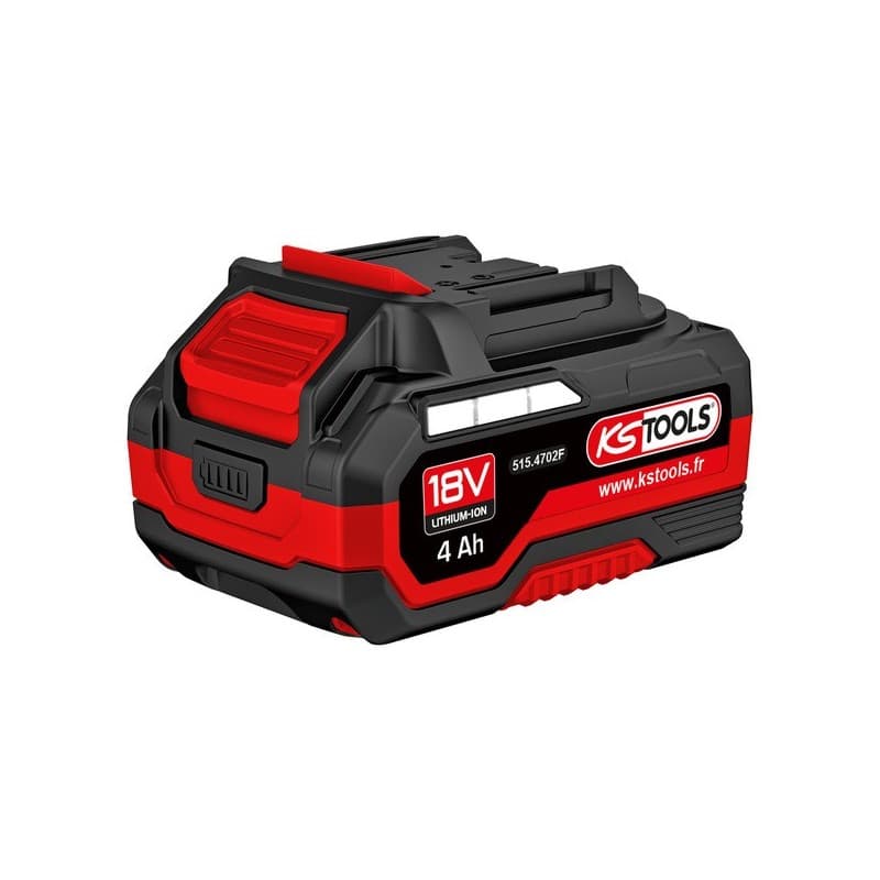 Batterie lithium-ion 515.4702f 18v 4ah 4 ah 1 pièce(s) batterie lithium-ion 515.4702f 18v 4ah 18 v - ks tools