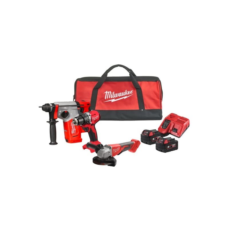 Pack 3 outils m18blpp3c-502fr 18v 5ah (2 batteries+chargeur) pack 3 outils m18blpp3c-502fr 18v 5ah (2 batteries+chargeur) 1 caisse(s) de 6 pièce(s) -