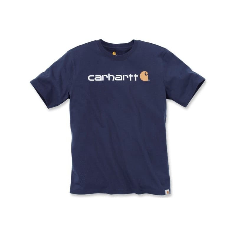 T-shirt manches courtes col tricot tee-shirt manches courtes marine tl 200 - 300 g l coton t-shirt 0 1 pièce(s) gris, noir - carhartt