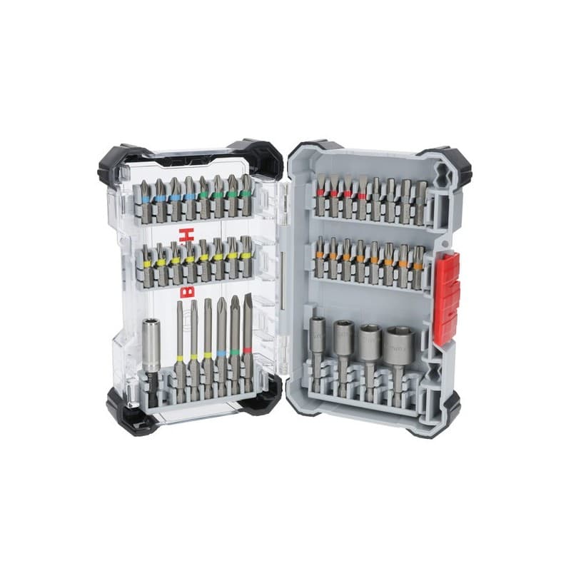 Set d'embouts de vissage extra hard pick and click 1 coffret(s) de 43 pièce(s) set d'embouts de vissage extra hard pick and click boîte 43 chp_chp_uni