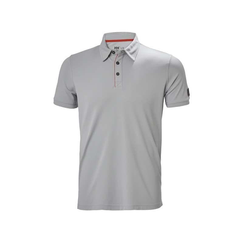 Polo kensington tech 3xl gris 100 - 200 g t-shirt polyamide 0 1 pièce(s) polo manches courtes kensington tech gris t3xl - helly hansen