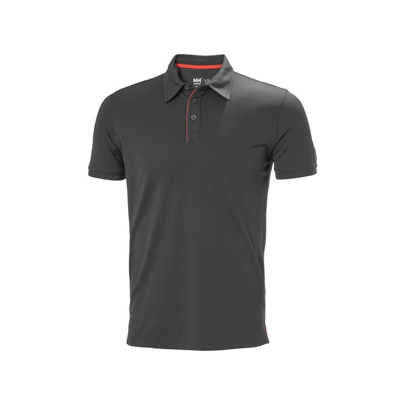 Polo kensington tech 3xl gris 100 - 200 g t-shirt polyamide 0 1 pièce(s) polo manches courtes kensington tech anthracite t3xl - helly hansen