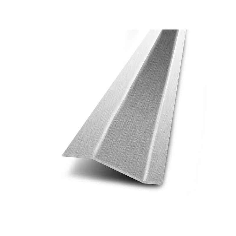 Seuil multi-niveaux 40 x 2700 mm - inox brossé 1 pièce(s) auto-adhésif seuil multi-niveaux 40 x 2700 mm - inox brossé intérieur 40 mm 14.5 mm 1 mm ter